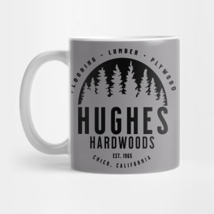 Hughes Hardwoods Black Ink Mug